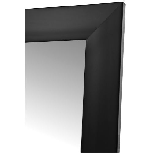Startex Espejo de cuerpo entero no biselado, Fornari Negro, 20" x 60"